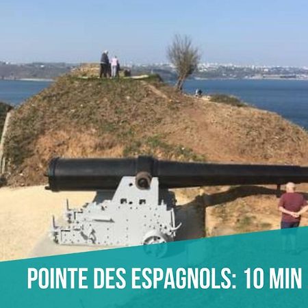 Maison Spacieuse A Deux Pas De La Plage Roscanvel Buitenkant foto